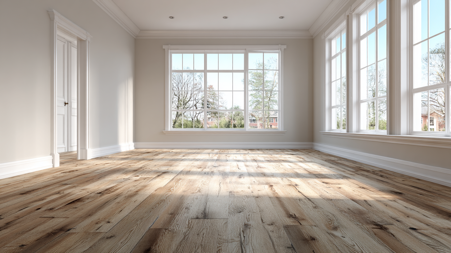 Living Room and Entryway Floors