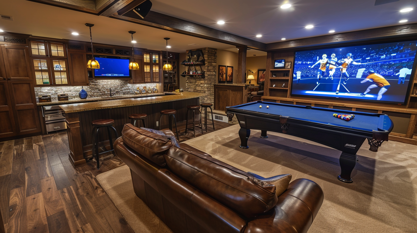 Basement Bedroom Suite